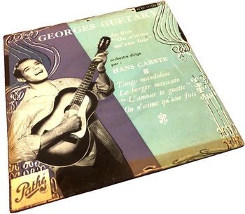 Vinyle 45 tours Georges Guétary du film On aime qu' une fois (1956) Pathé EG 175