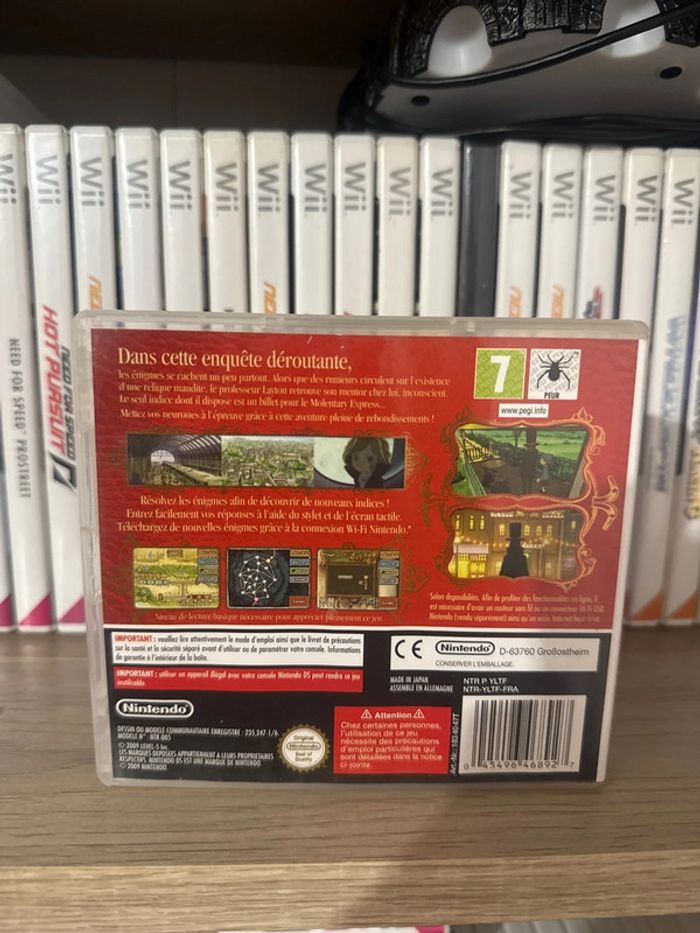 Professeur Layton et la boîte de Pandore jeu ds - photo numéro 3