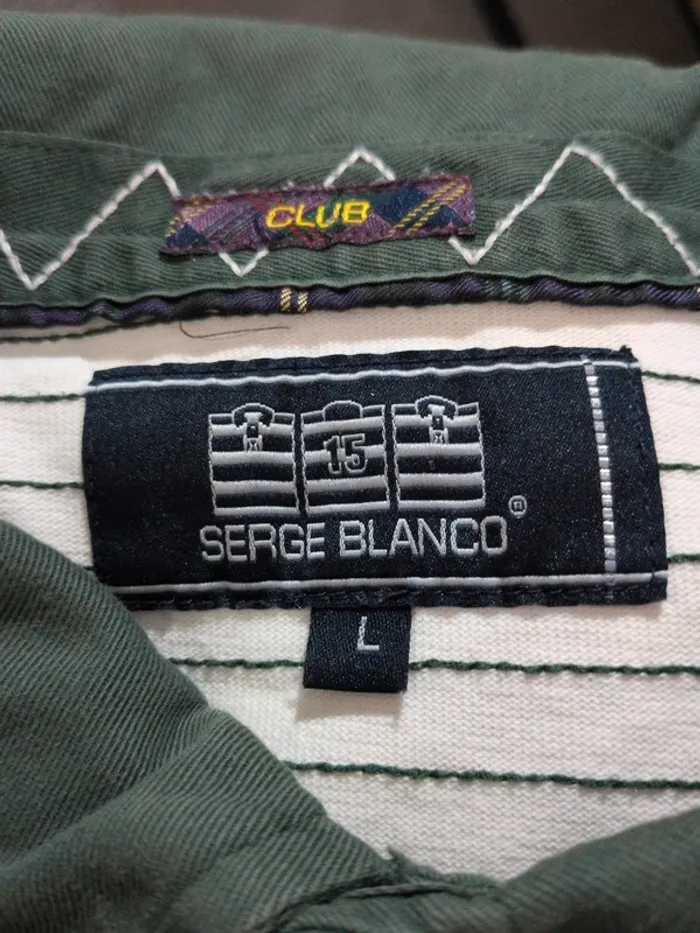 Polo vintage Serge Blanco – Taille L – Année 1992 - photo numéro 10