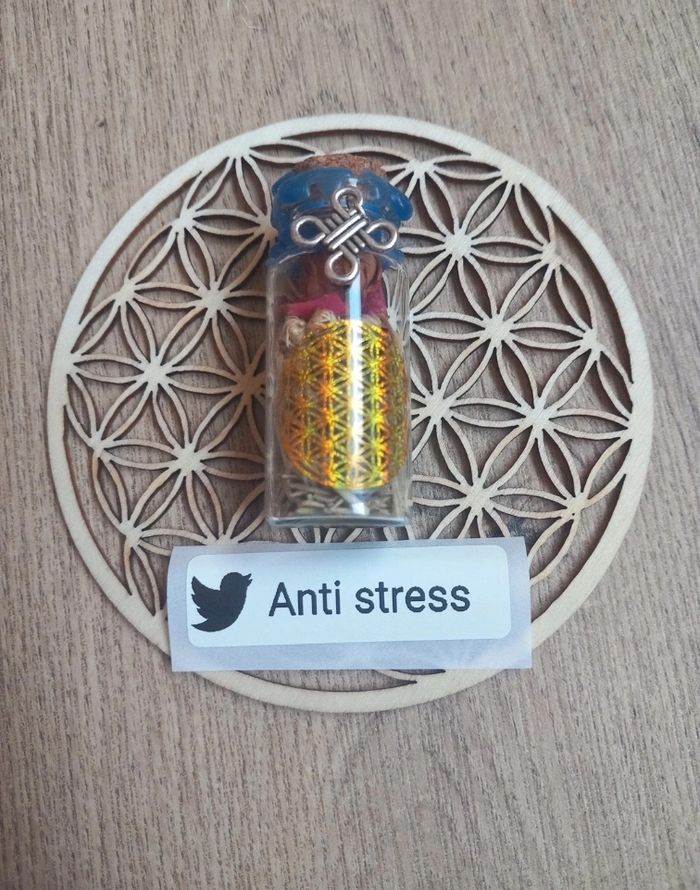 Fiole spell jar anti stress