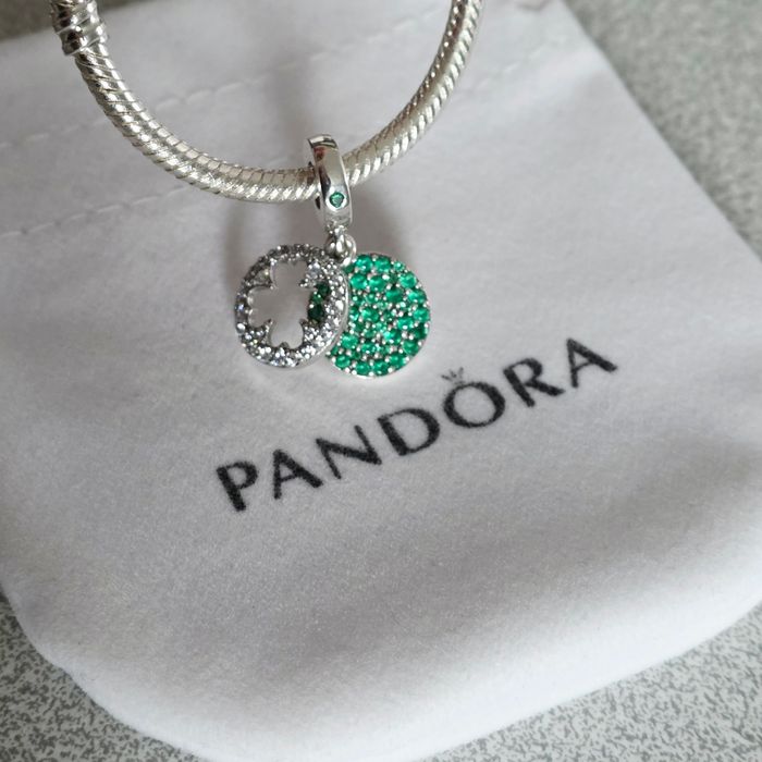 Charm Pandora Tréfle a Quatre Feuilles - photo numéro 2