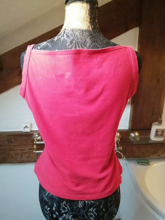 Etam - débardeur / haut rouge - photo numéro 2
