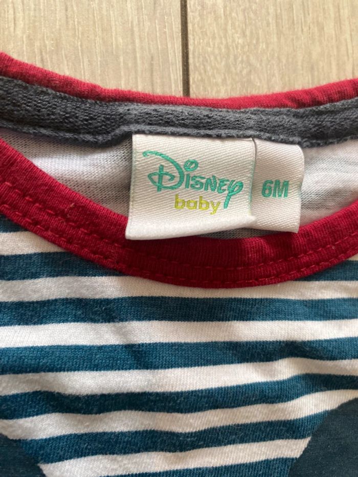 Tee-shirts Disney 6 mois - photo numéro 2