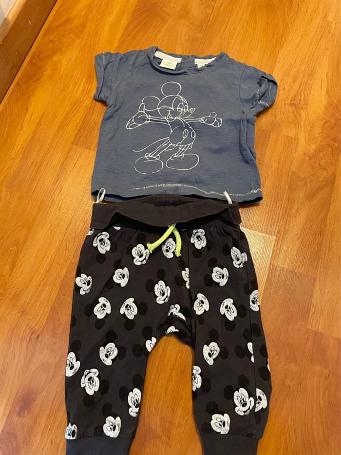 Ensemble Mickey 3 mois