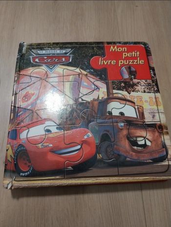 Livre puzzle Cars 