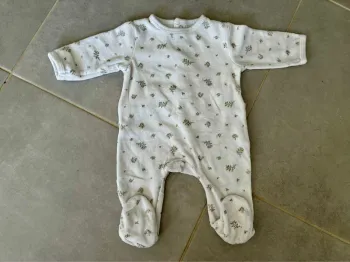 Pyjama velours Kiabi 3 mois
