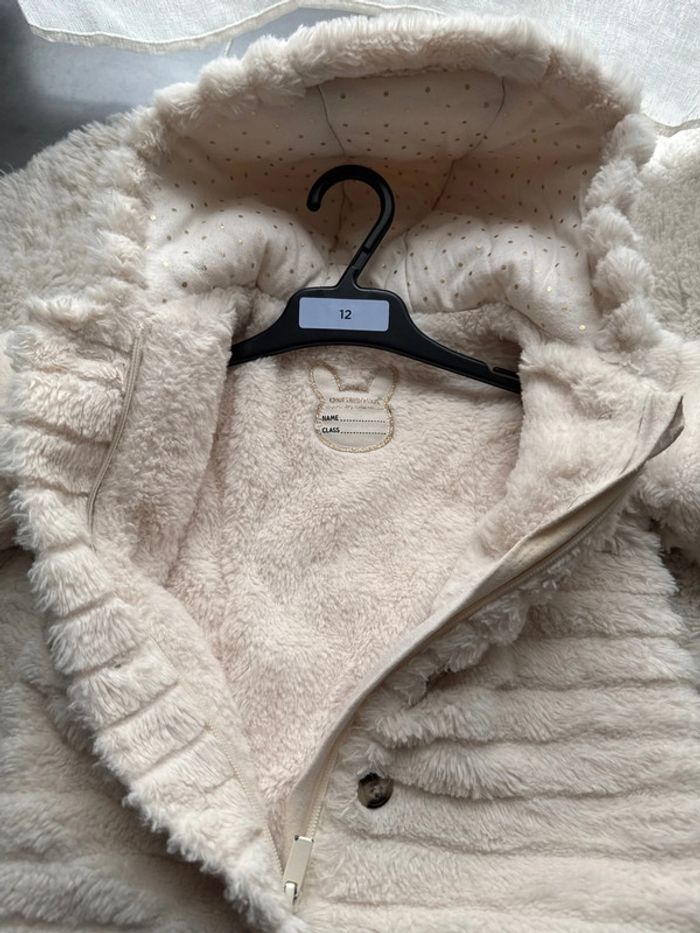 Veste polaire orchestra beige 9 mois - photo numéro 3