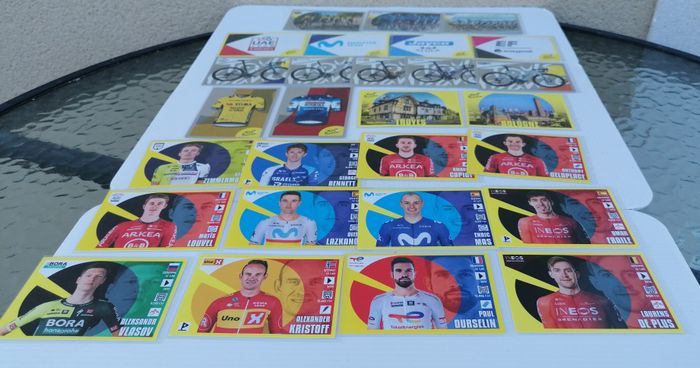 Lot 28 sticker Panini Tour de France 2024. - photo numéro 6