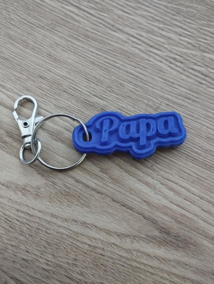 Porte clé papa