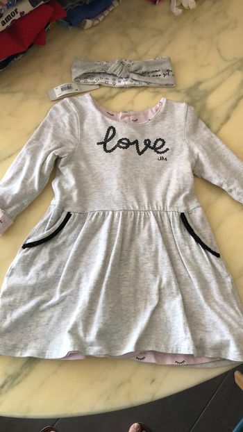 Robe réversible ikks 2 ans