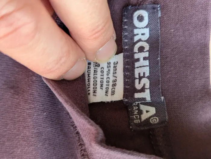 Lot de 2 tee-shirts à manches longues 3 ans orchestra - photo numéro 2