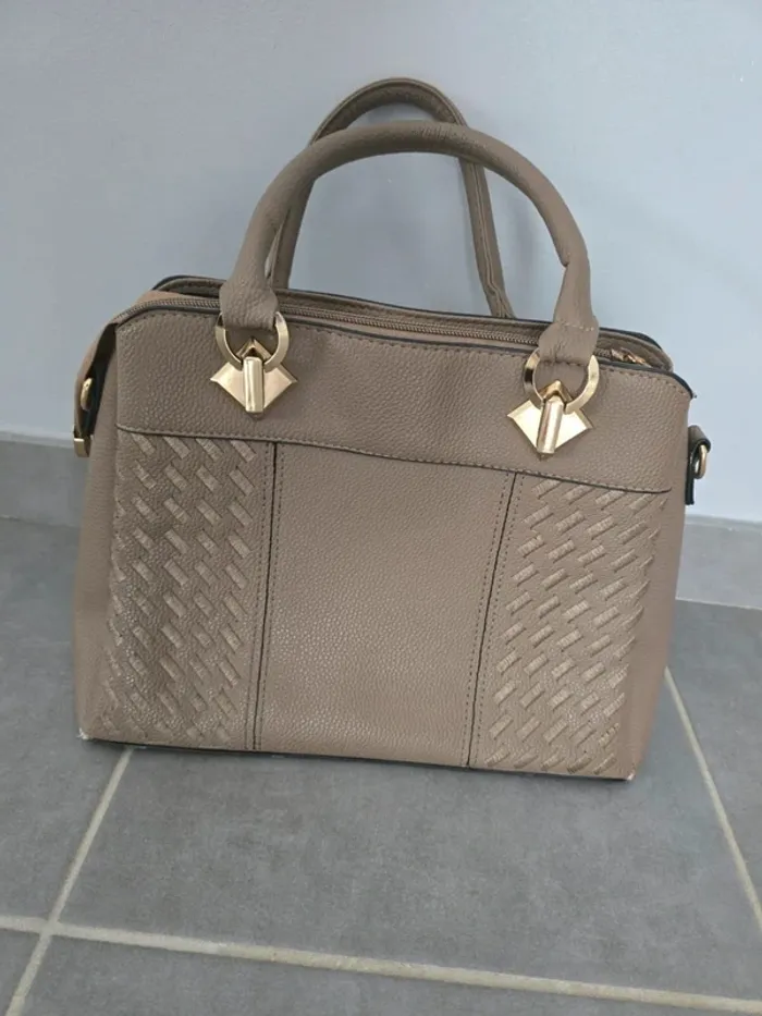 Sac a main beige