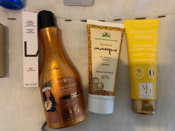 Lot de produits