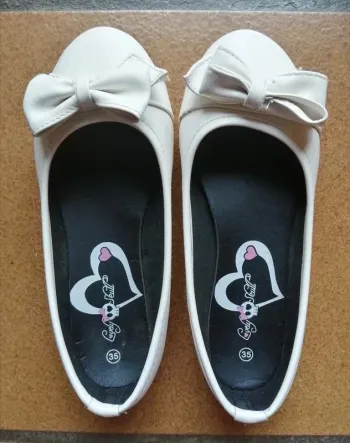 Ballerines blanches