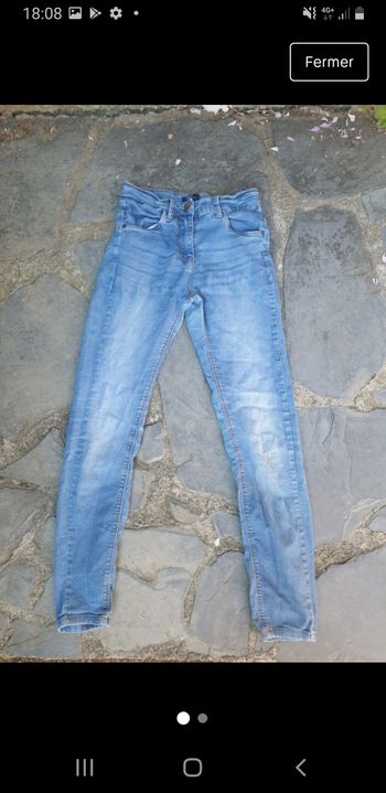 Superbe jean mixte 12a kiabi