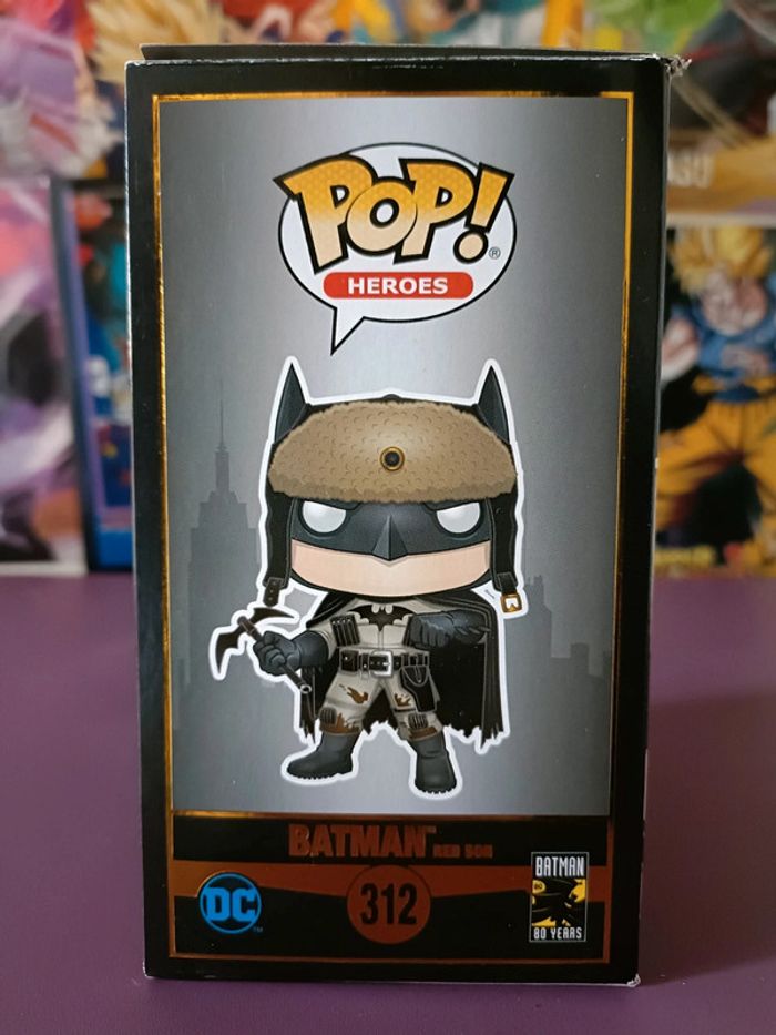 Figurine Funko Pop Batman Red son 80 years - photo numéro 2