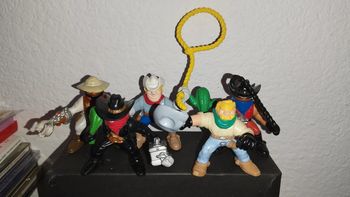 Lot Vintage 1996 Fisher Price Cow Boy Great Adventures western FP figurine