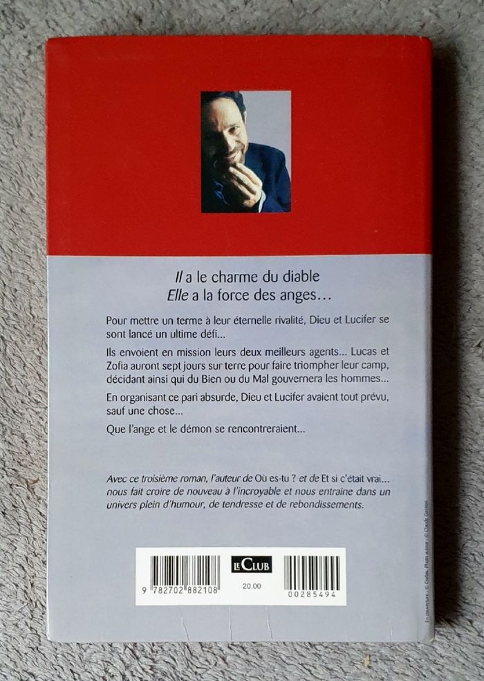 Roman fantastique et d'amour, grand format "Sept Jours pour une Éternité" (2003) / Marc Lévy - photo numéro 2