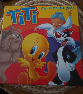 Coffret de jeux Looney tunes (chevaux,dominos)