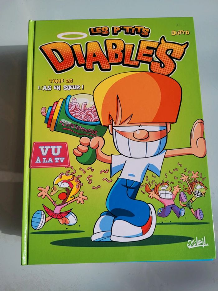 16 BD Les P'tits Diables 1, 2, 4, 6, 8, 9, 10, 11, 12, 14, 15, 21, 24 et 26 et 2 Compil' - photo numéro 17