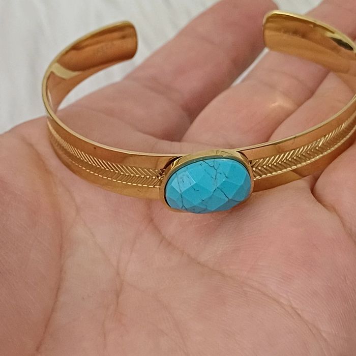 Bracelet jonc ikita en acier inoxydable - photo numéro 9