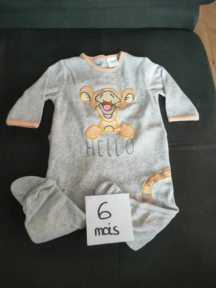 Grenouillère pyjama garçon 6 mois