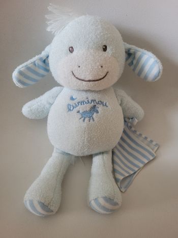 Âne bleu Luminou Jemini