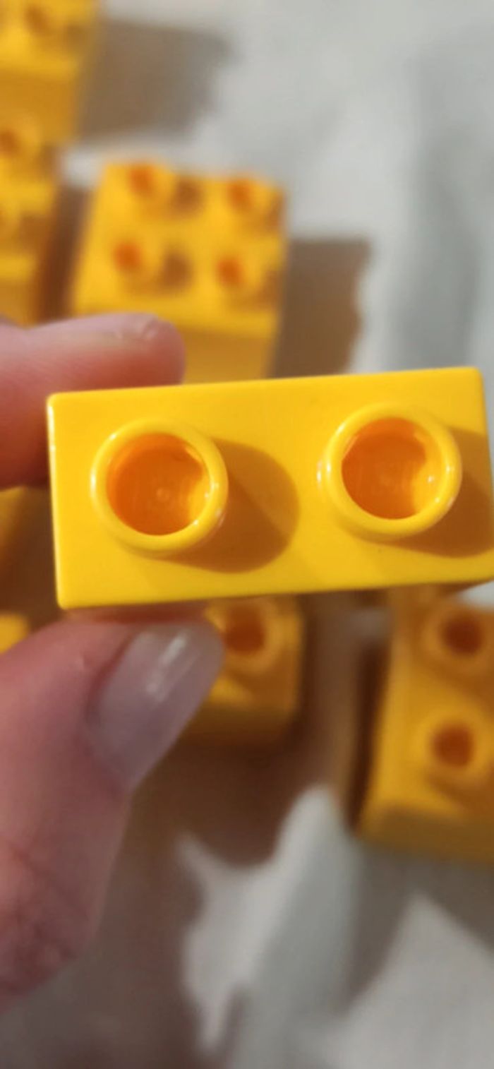 Briques jaune de construction lego duplo - photo numéro 16