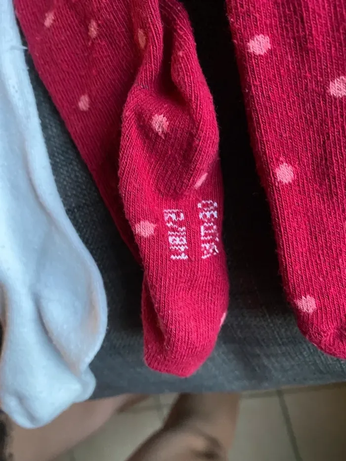 Lot de 3 collants fille hiver Obaïbi Primark 12-18m - photo numéro 3