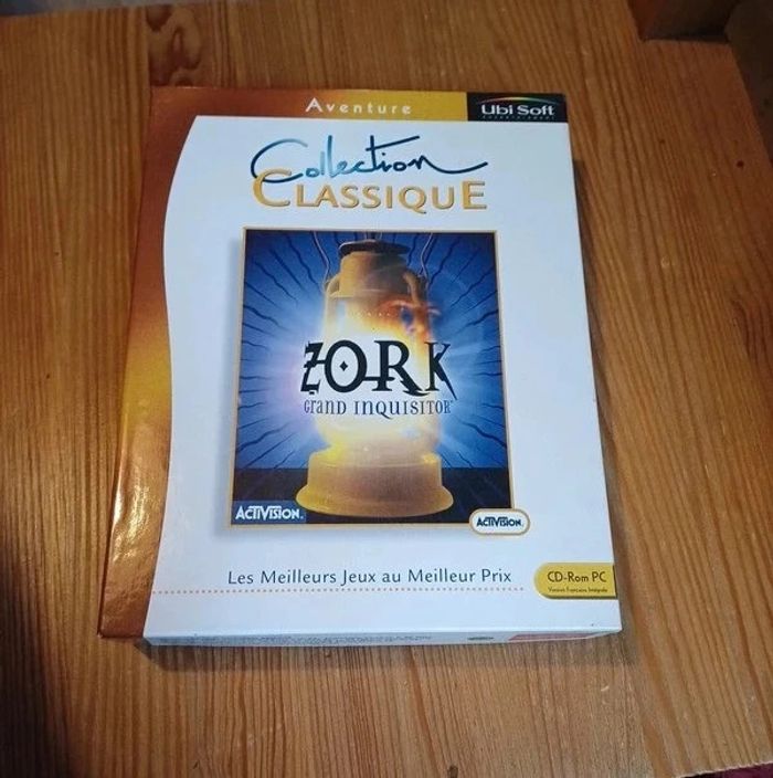 Jeu PC boîte en carton Zork grand inquisitor - photo numéro 1