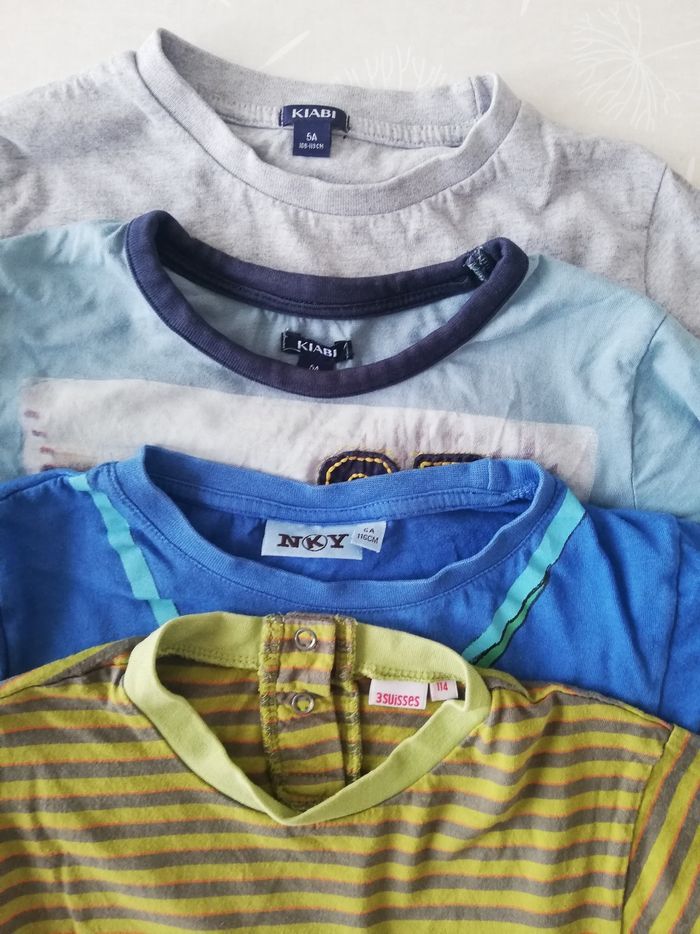 Lot 4 TS manches longues marques diverses 5 ans - photo numéro 2