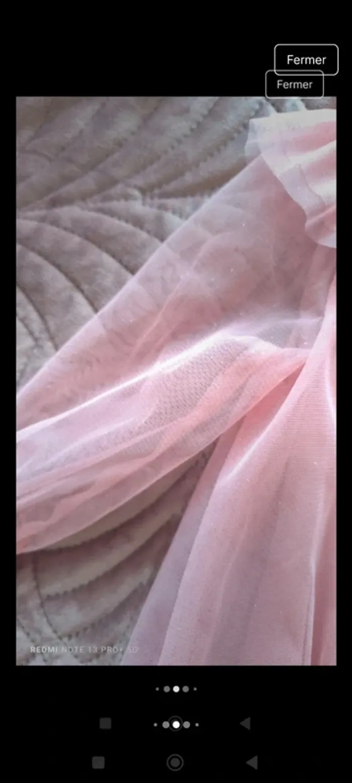 Robe paillettes sergent major 18 mois 80 cm - photo numéro 4