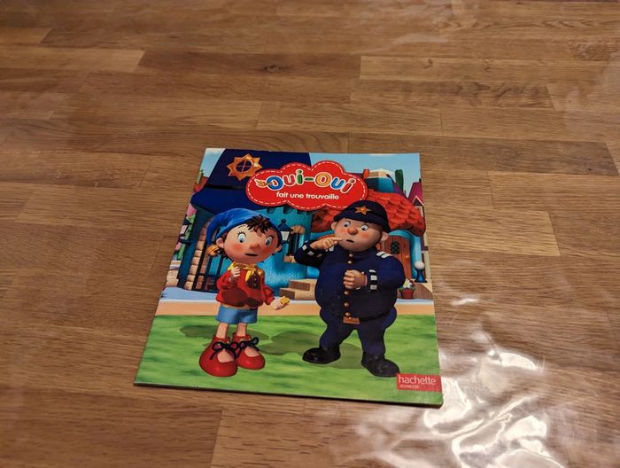 Livre Oui Oui fait une trouvaille