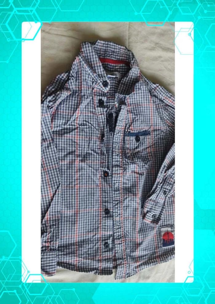 Chemise manches longues Okaidi