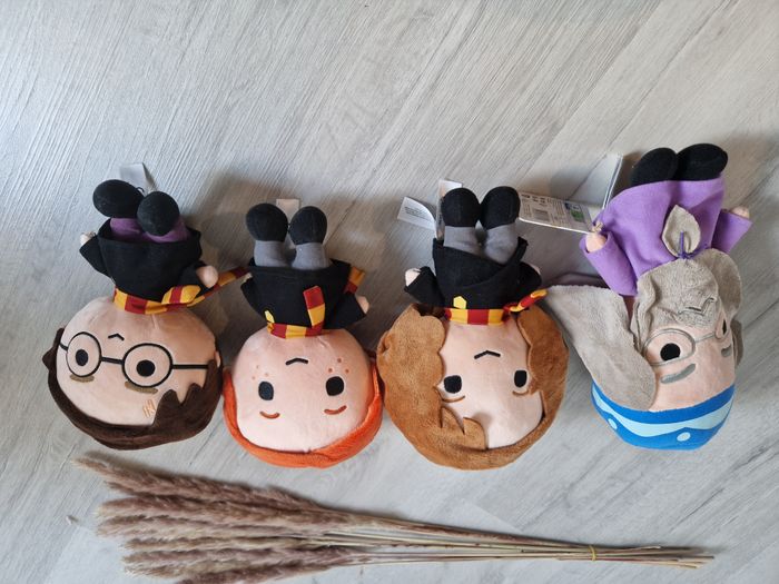 Lot 4 Peluches Harry Potter