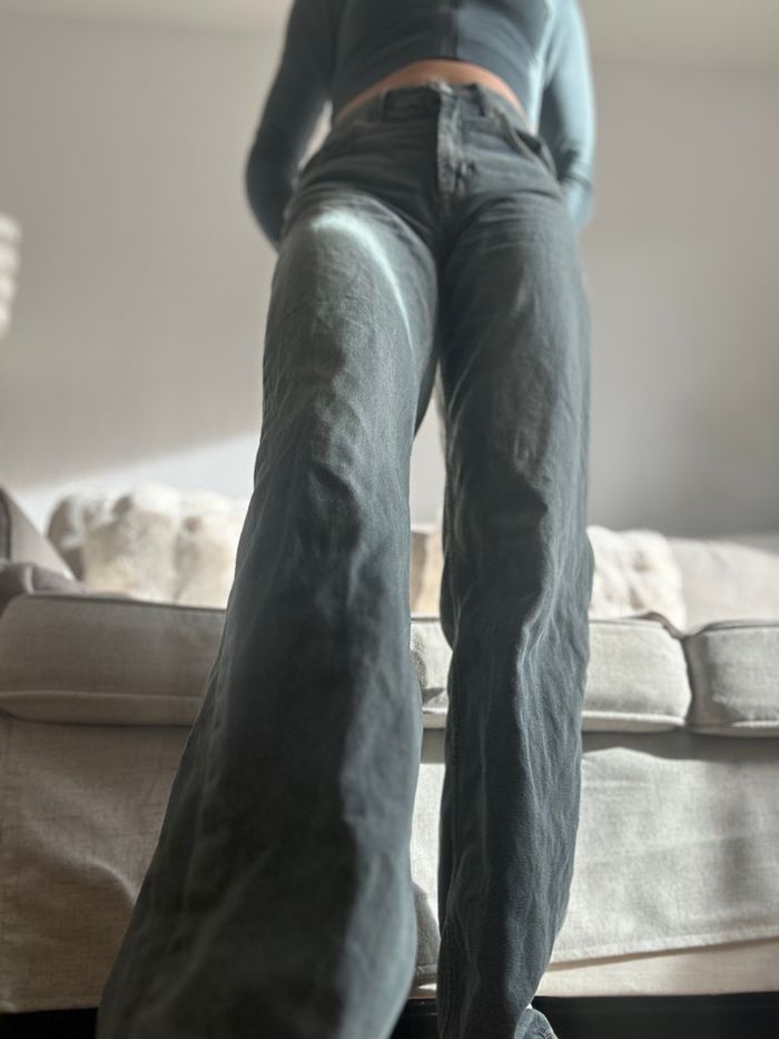 Jean Zara gris délavé - photo numéro 3