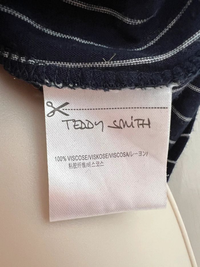 Top Teddy Smith 12 ans Marin bleu marine + donne top roxy - photo numéro 9