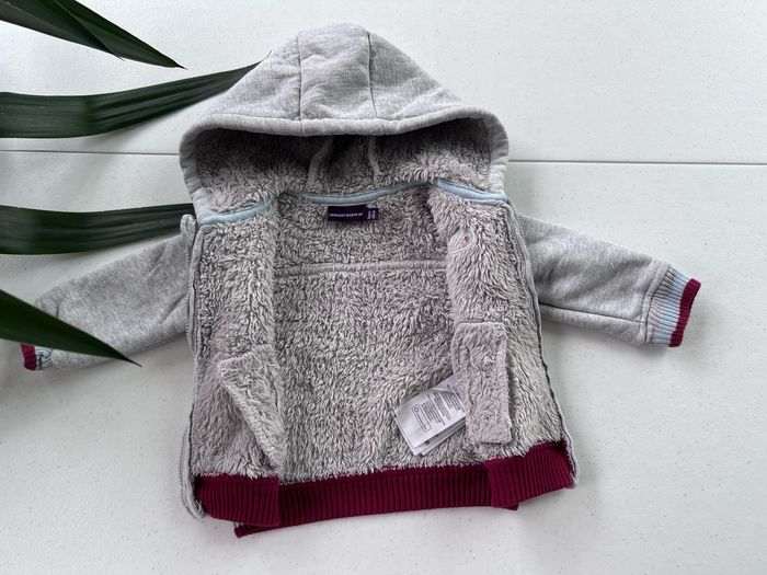 Veste polaire fourré sergent major  Motif baleine chaud hiver Très bon état  Taille 6 mois - photo numéro 4