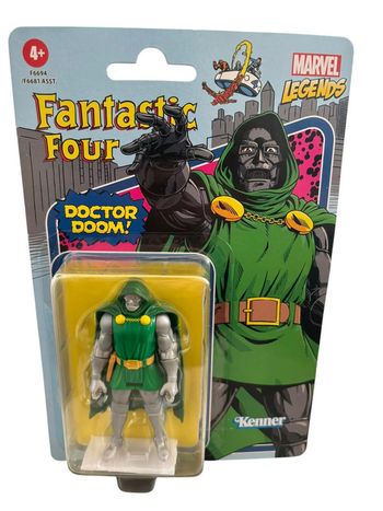 Figurine Marvel Legends Séries Fantastic Four Doctor Doom Hasbro Kenner neuf