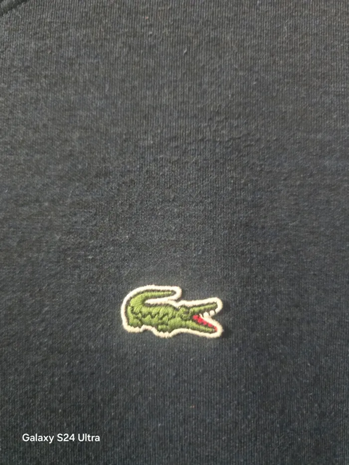 Sweat bleu - Lacoste - Taille 3 - photo numéro 2