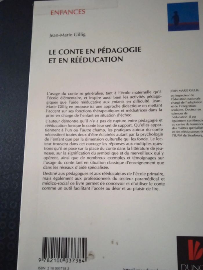 Le conte en pédagogie et en rééducation. - photo numéro 3