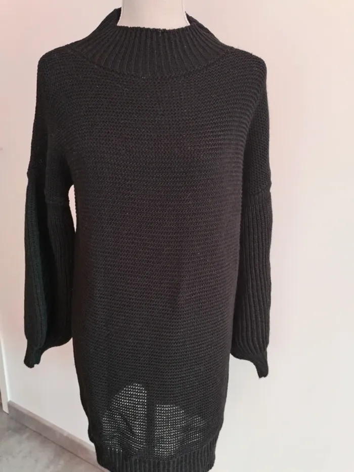 Robe pull noir