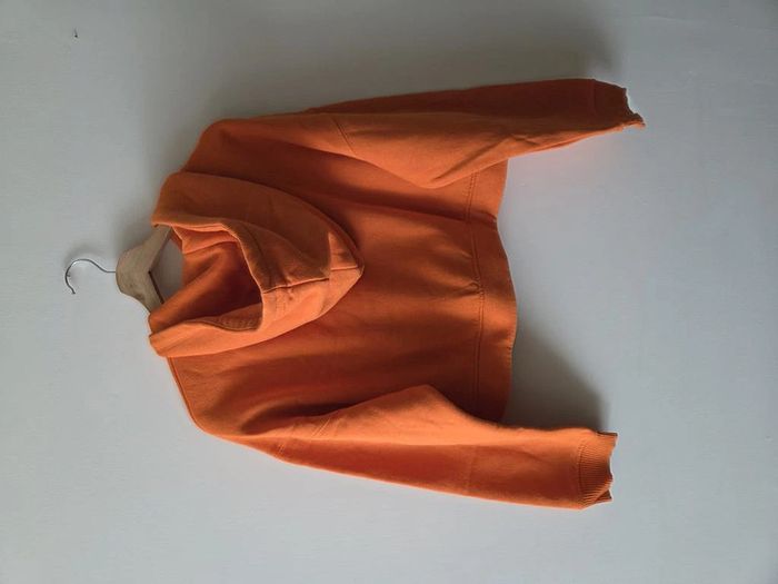 sweats a capuche Zara orange taille Xl - photo numéro 2