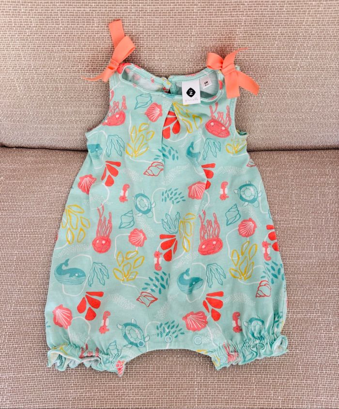 Barboteuse combishort été