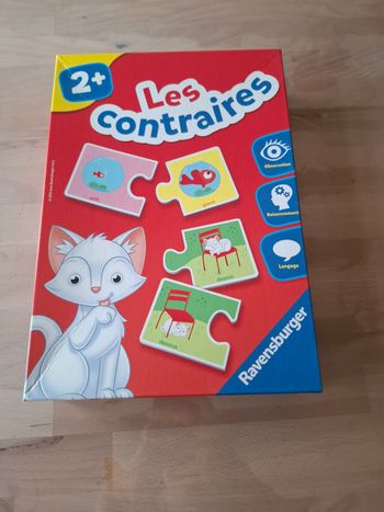Jeu Les contraires 2+