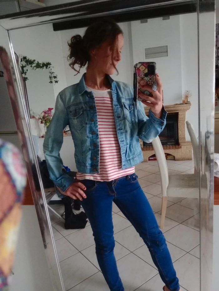 Veste  femme M jean c81