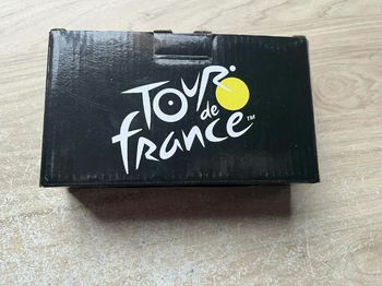 Tirelire tour de France maillot jaune en céramique enesco