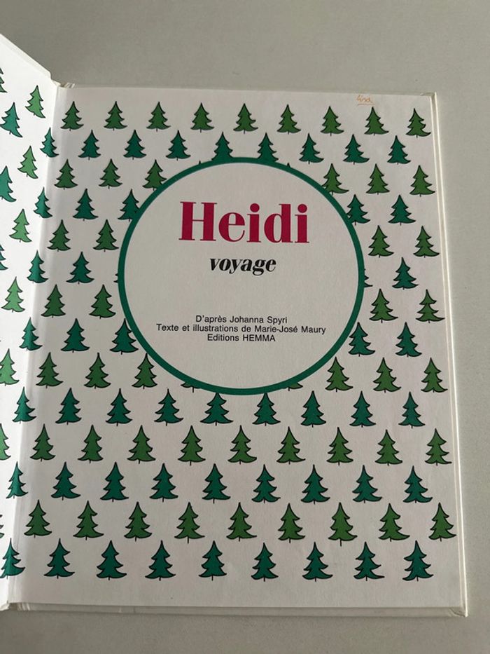 Heidi voyage - Livre en très bon état - photo numéro 2