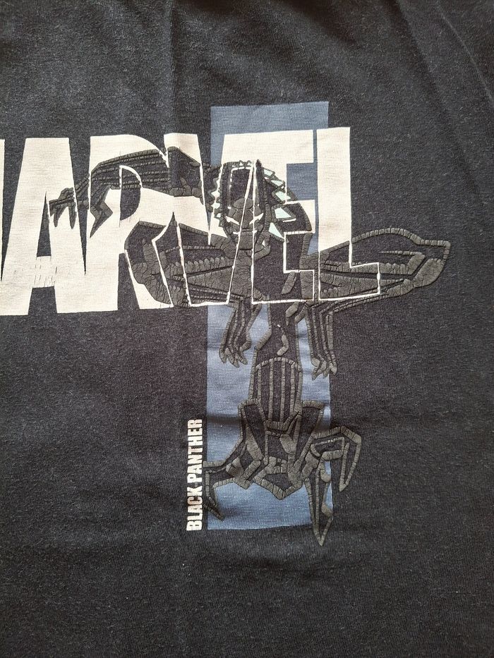 Tshirt Marvel Black Panther 8-9 ans - photo numéro 2