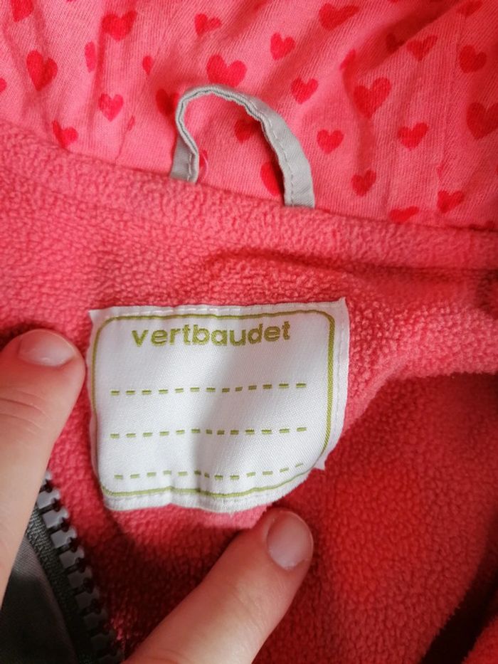 Veste pluie doublée polaire - photo numéro 2